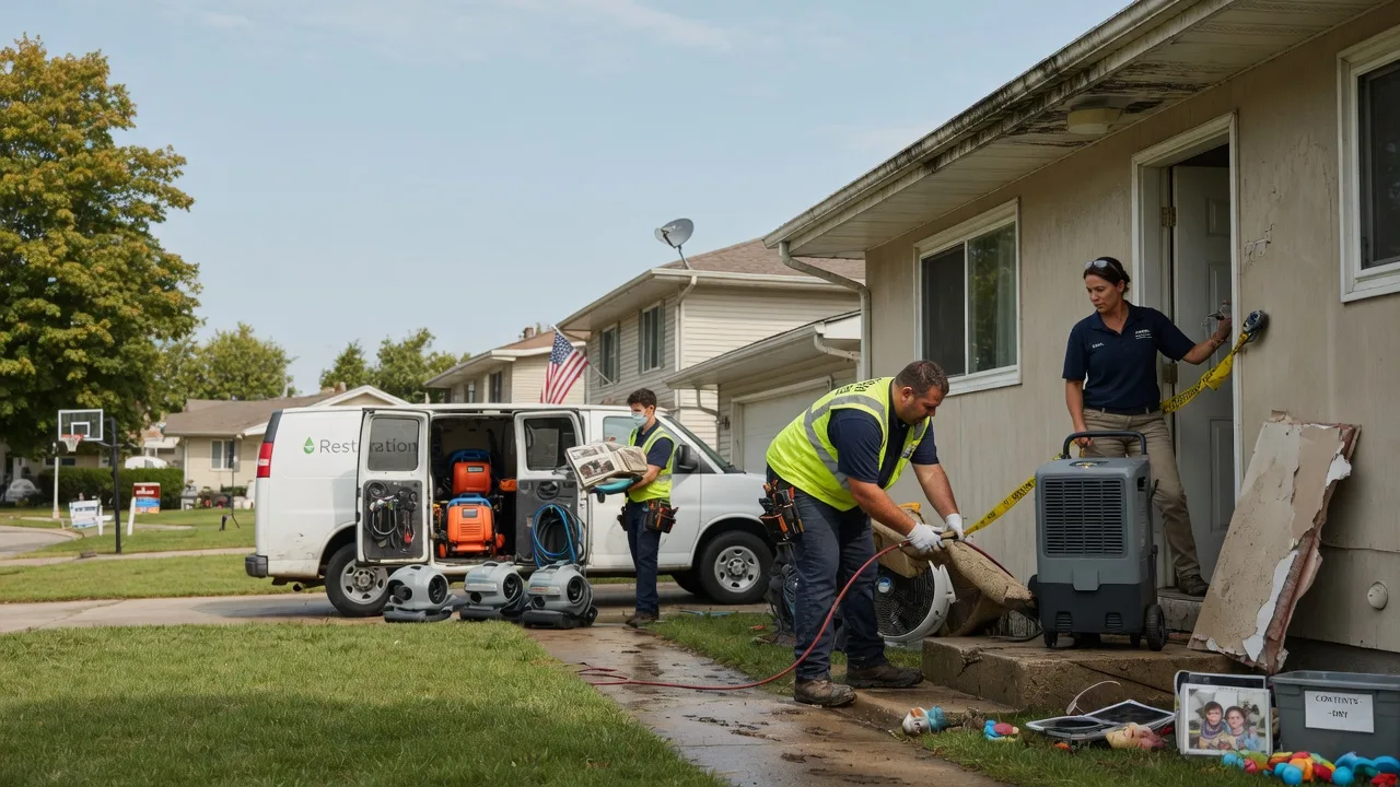 Water Damage Restoration in Farmington, IA near me